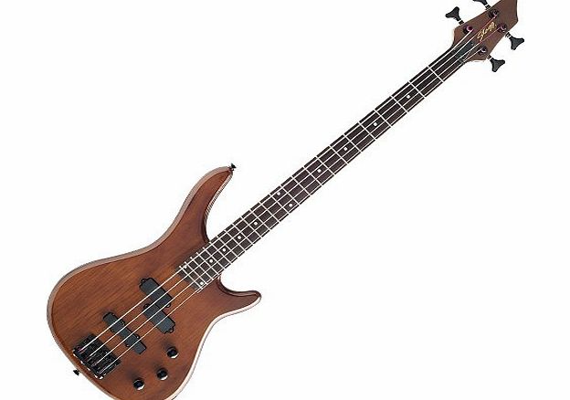 Stagg BC300-WS Fusion Electric Bass Guitar - Walnut Satin