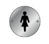 stainless 76mm Female Symbol