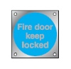 stainless 80mm Fire Door Keep Locked
