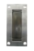 stainless Rectangular Flush Pull 50x102mm