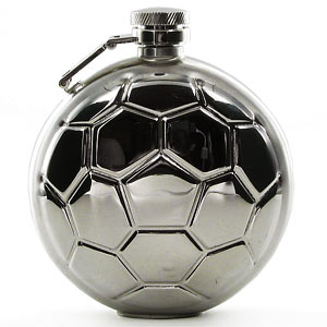 Stainless Steel 5oz Football Hip Flask