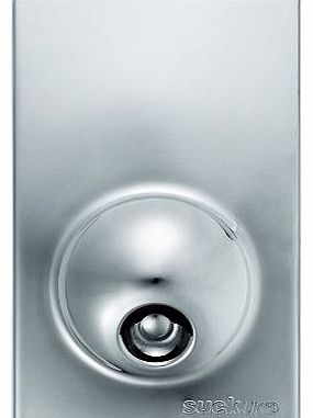 STAINLESS STEEL BOTTLE OPENER FRIDGE MAGNET SUCK UK Bottle Opener Fridge Magnet - Chrome