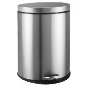 Stainless steel duo recycle bin