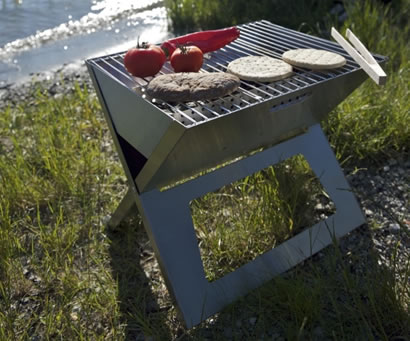 Stainless Steel Notebook BBQ