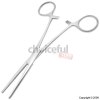 Stainless Steel Straight Forceps 5.5