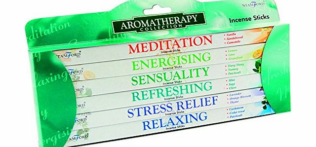 Stamford Aromatherapy Incense Gift Pack, Multi-Colour