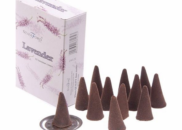 Stamford Lavender Incense Cones, Multi-Colour