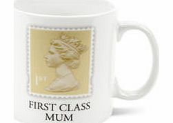 STAMP Collection First Class Mum Porcelain Mug