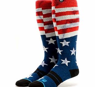 Stance Seventy Six Merino Wool Sock - Navy