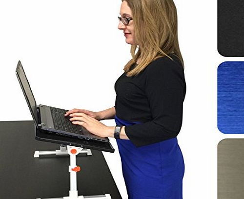 Stand Steady Traveler Folding Stand up Desk (Black)