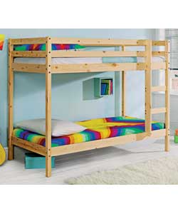 Bunk Bed with Trizone Mattress - Solid