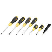 Stanley 7 pc Cushion Grip Screwdriver Set