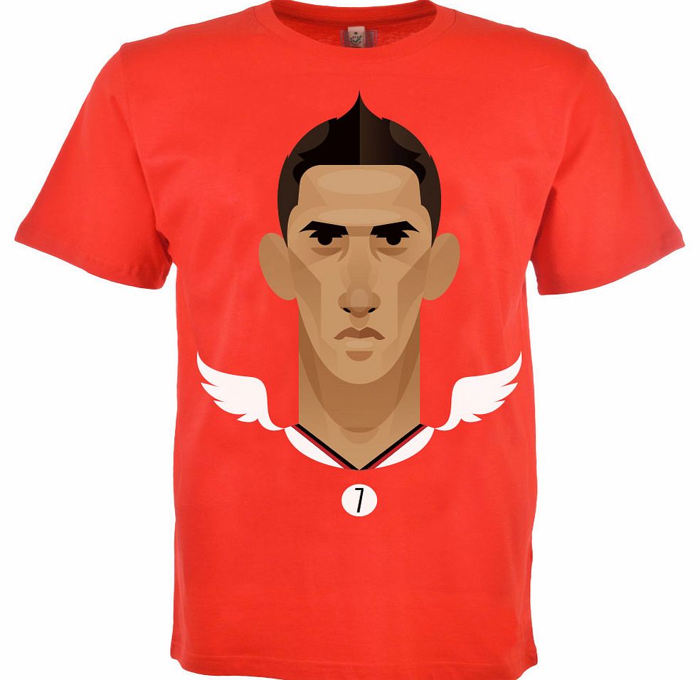Stanley Chow Di Maria T-Shirt Red