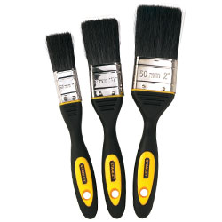 Stanley Dynagrip Paint Brushes Pack of 3