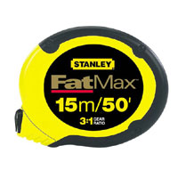 Stanley Fat Max 15 Metre / 50 Feet Long Tape Tape Measure