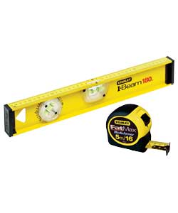 Stanley FatMax Measuring Tape and Spirit Level