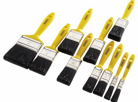 HOBBY10 10 Piece Hobby Paint Brush Set