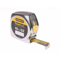 Stanley Powerlock 10 Metre / 33 Feet Tape Measure