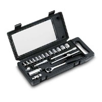 Stanley Socket Set 20Pc Metric 3/8Sqdr 1 87 060