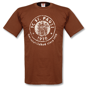 STANNO St. Pauli Non Established T-Shirt - Brown
