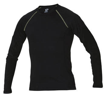 Thermal Baselayer T-Shirt LS Black