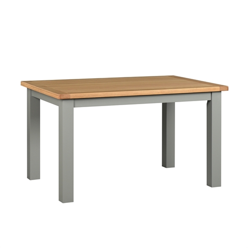 Stanton Grey Painted Stanton Grey 130cm Fixed Dining Table 1042.003