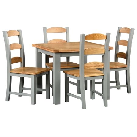 Stanton Grey Painted Stanton Grey 90 - 180cm Extending Dining Table