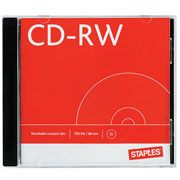 Staples CD-RW in Slim Jewel Case