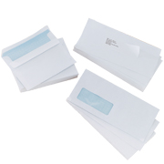 Staples DL Plain White Envelopes