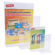 Staples Double Sided Sign Holder