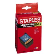 Staples E-15 Inkjet Cartridge