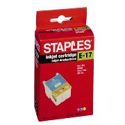 Staples E-17 Inkjet Cartridge