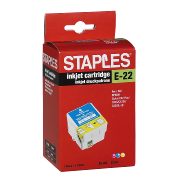 Staples E-22 Inkjet Cartridge