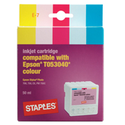 Staples E-7 Inkjet Cartridge