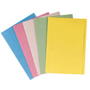 Staples Foolscap Manilla Square Cut Folders