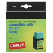 Staples H-3 Inkjet Cartridge