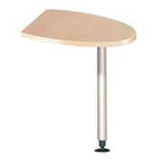 Staples Innovation Shaped Peninsula Table