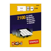 Staples Printer Labels