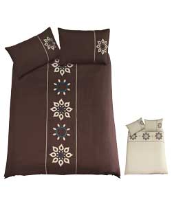 Star Applique Duvet Set - Double
