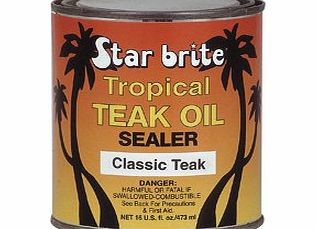 Star Brite STARBRITE Tropical Teak Oil Classic Teak Colour 16oz