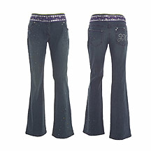 Star by Julien MacDonald Blue embellished denim jeans
