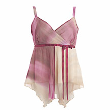 Star by Julien MacDonald Grape chiffon baby doll top