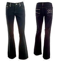 Star by Julien MacDonald Indigo denim diamante trim jeans
