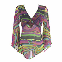 Multi coloured kaftan