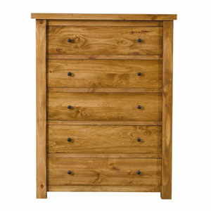 Star Collection , Carolina, 5 Drawer Chest