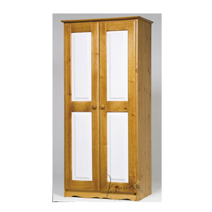 Star Collection , Verona, 2 Door Wardrobe - White