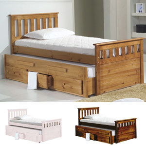 Star Collection 3FT Single Captains Guest Bed