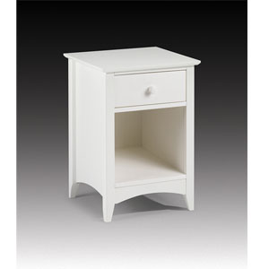Cameo 1 Drawer Bedside Table