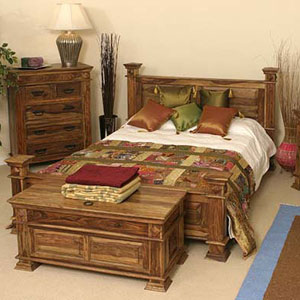 Star Collection India 4ft 6in Double Bedstead