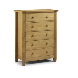 Star Collection Lyndhurst 5 Drawer Chest